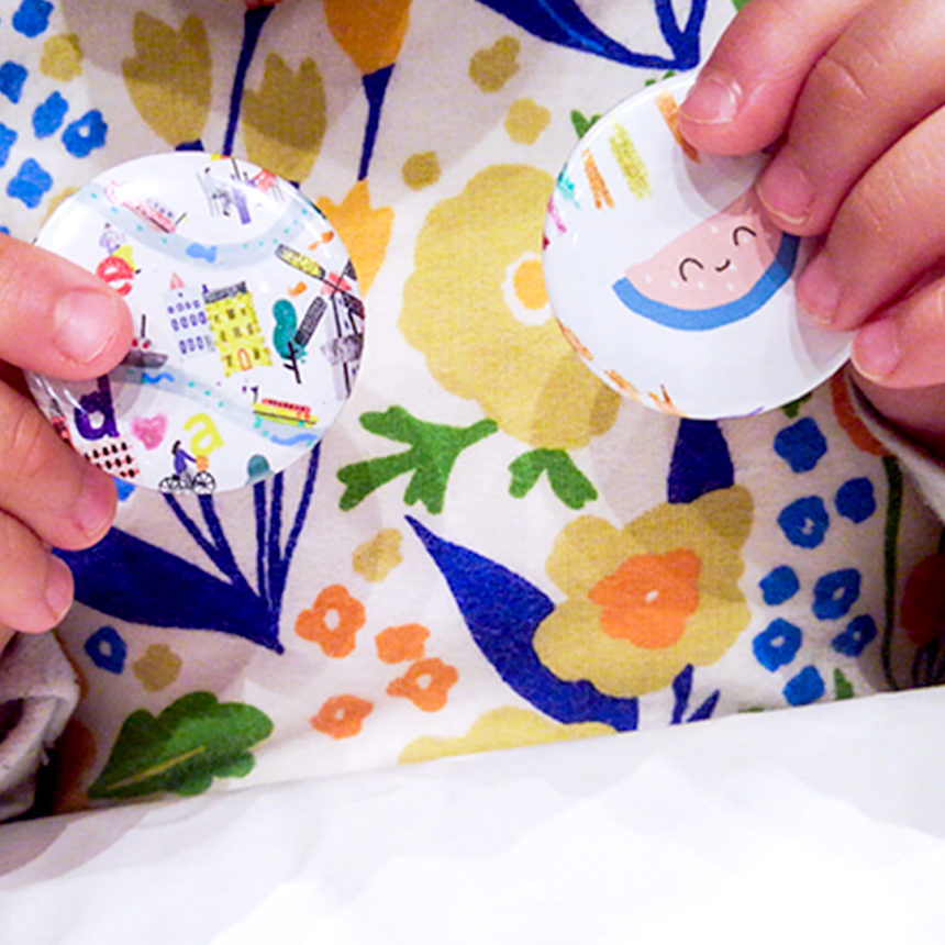 MAKING CAN BADGES – 缶バッジ作り @ SATORISA KIDS WORKSHOP