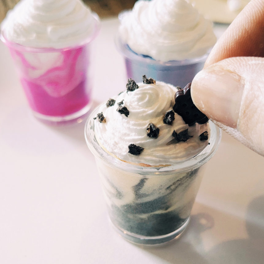 MINIATURE DRINK CHARMS – カスタマイズ自由!ミニチュアドリンクのチャーム作り @ SATORISA KIDS WORKSHOP